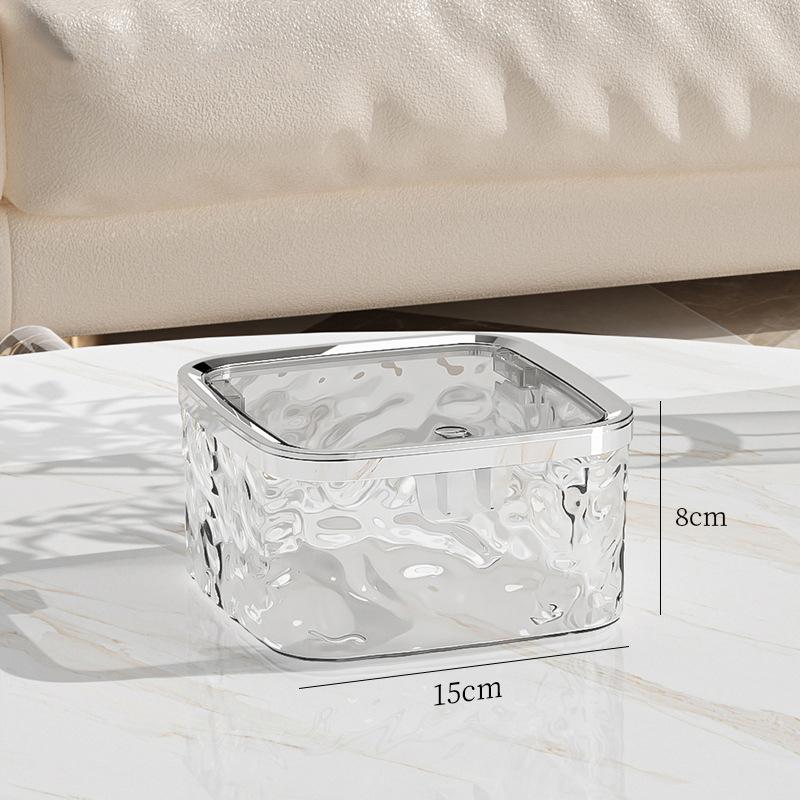 Laundry Pods Container Multi-Function Clear Storage Box for Washing Capsules Holder Coffee Capsules Organizer Desktop Trash Can