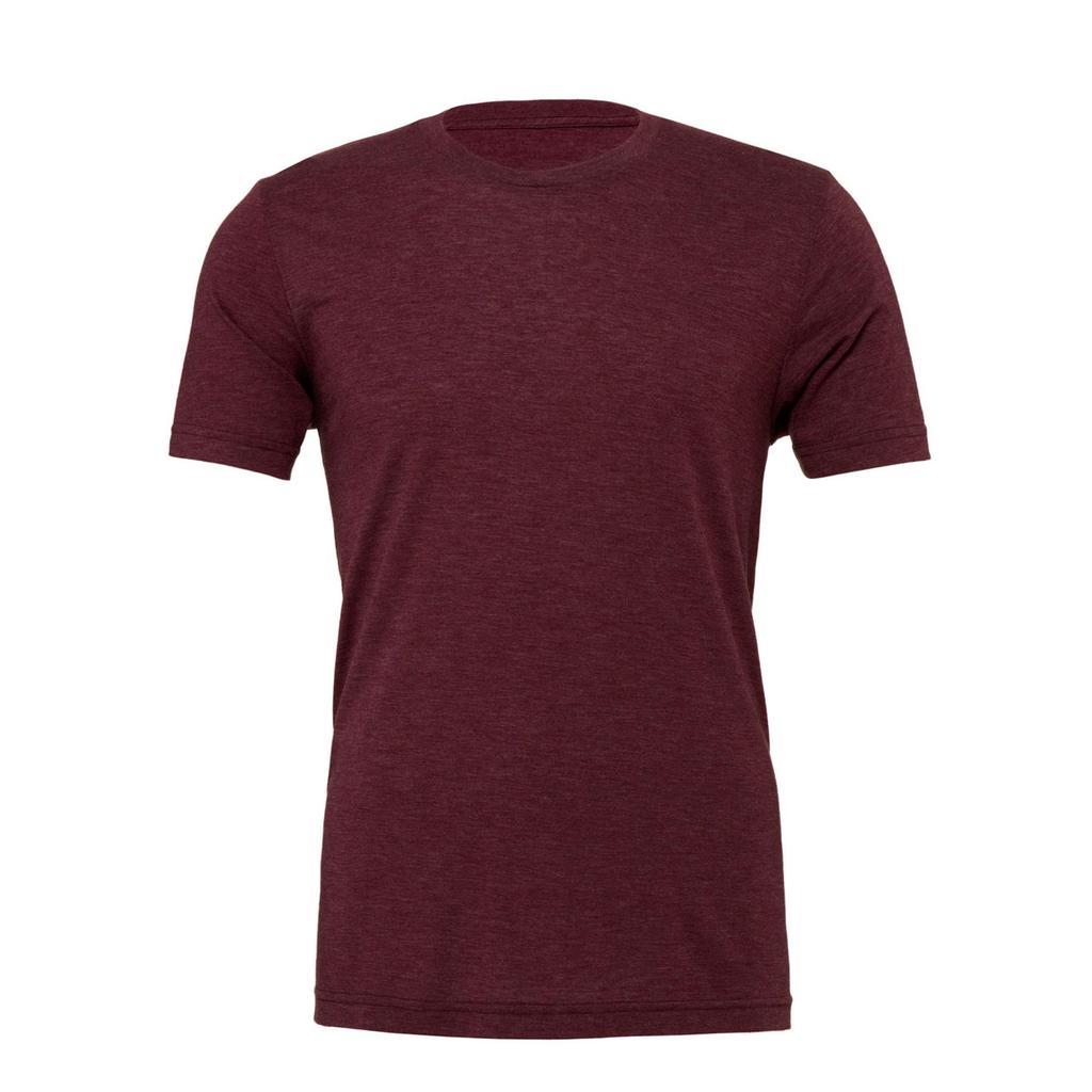 Canvas Triblend Crew Neck T-Shirt / Mens Short Sleeve T-Shirt