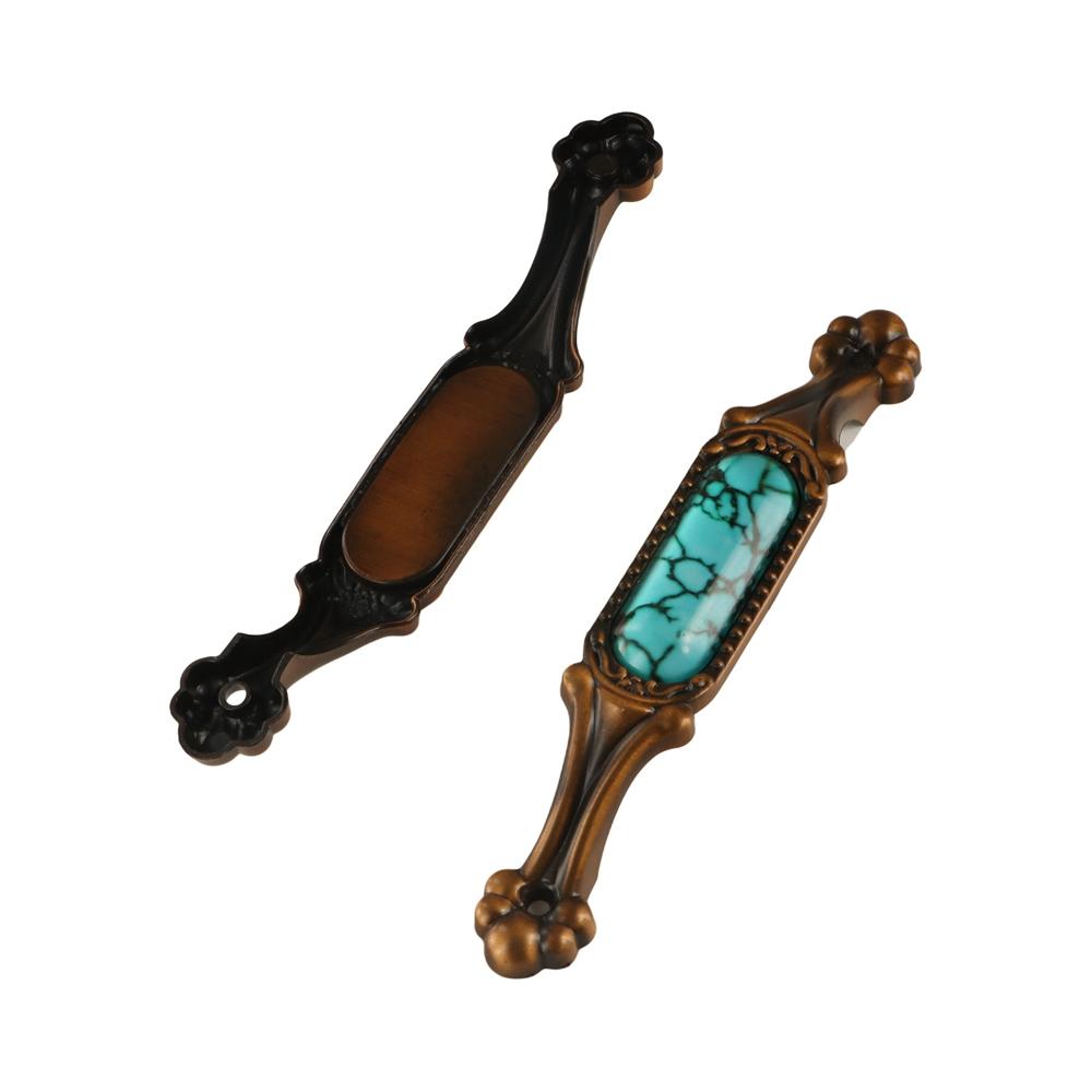 4 Pcs Minimalist Kitchen Cabinet Knobs Zinc Zinc Zinc Alloy Drawer Pulls Vintage Furniture Handles Wardrobe