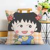 Милая Аниме C-Чиби Маруко-тян-MT Наволочка Печатный Ворсистый Флис Подушка Прикосновение к Коже Ребенка Экологичный Сублимационная Печать