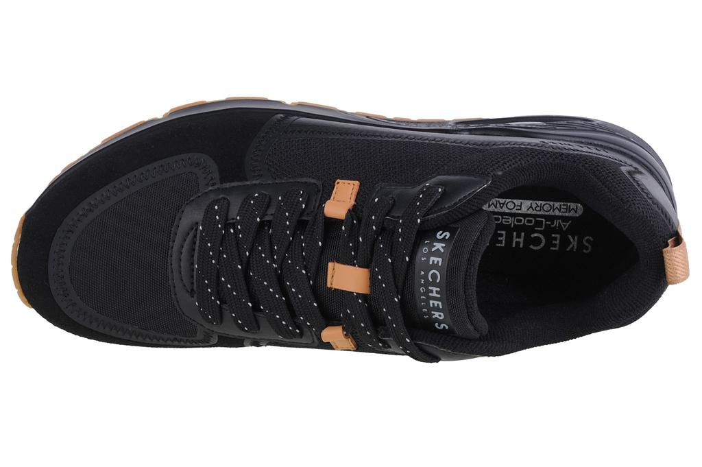 Skechers Uno-Layover, Мужские черные кроссовки