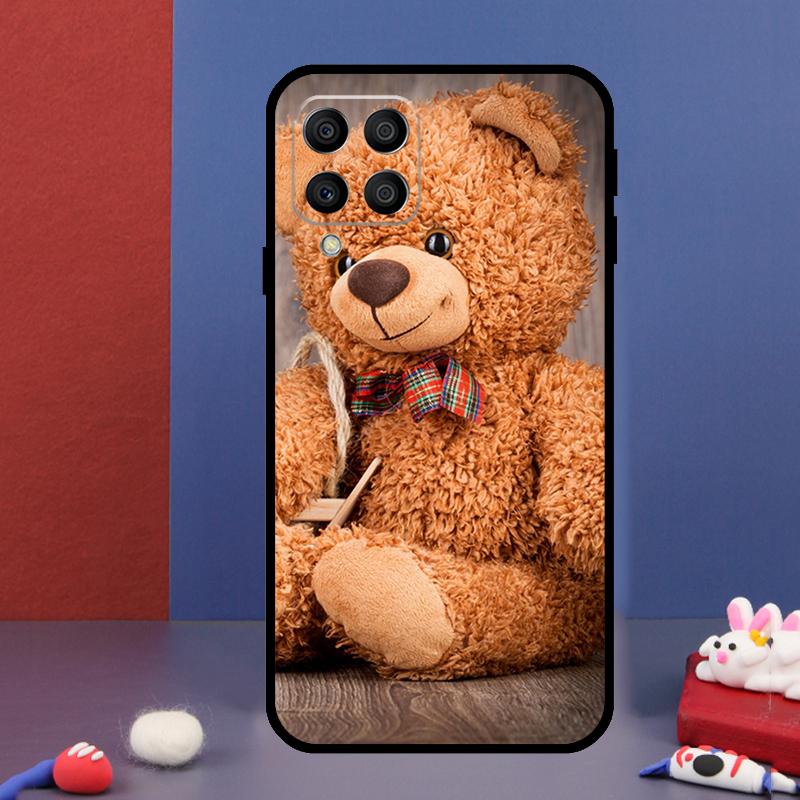 Милый Медведь Для Samsung Galaxy M14 M34 M54 M33 M13 M23 M53 M15 M55 M31 M51 M20 M30s M32 M52 Чехол Для Телефона