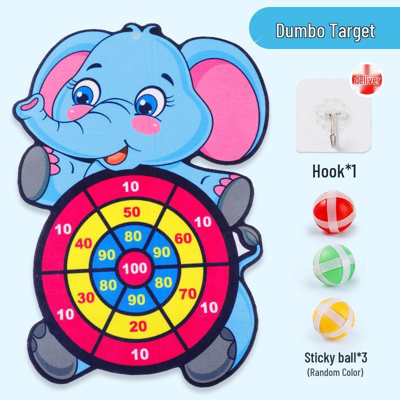 Kids' Sticky Ball Dartboard: Indoor/Outdoor Parent-Child Educational Toy
