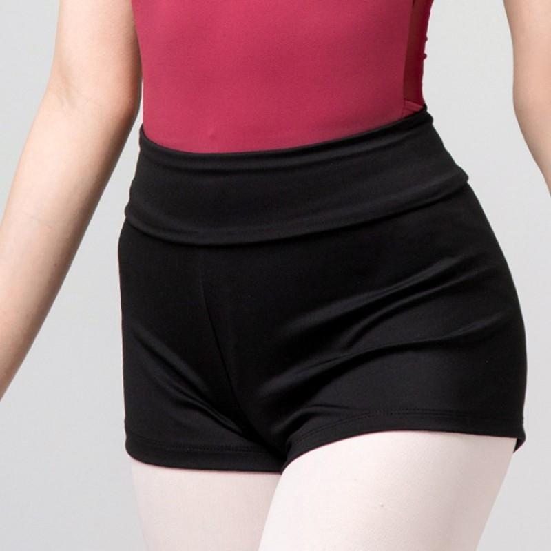 High-Waisted Ballet Dance Shorts Women Stretchy Training Underwear Gymnastics Workout Bottoms