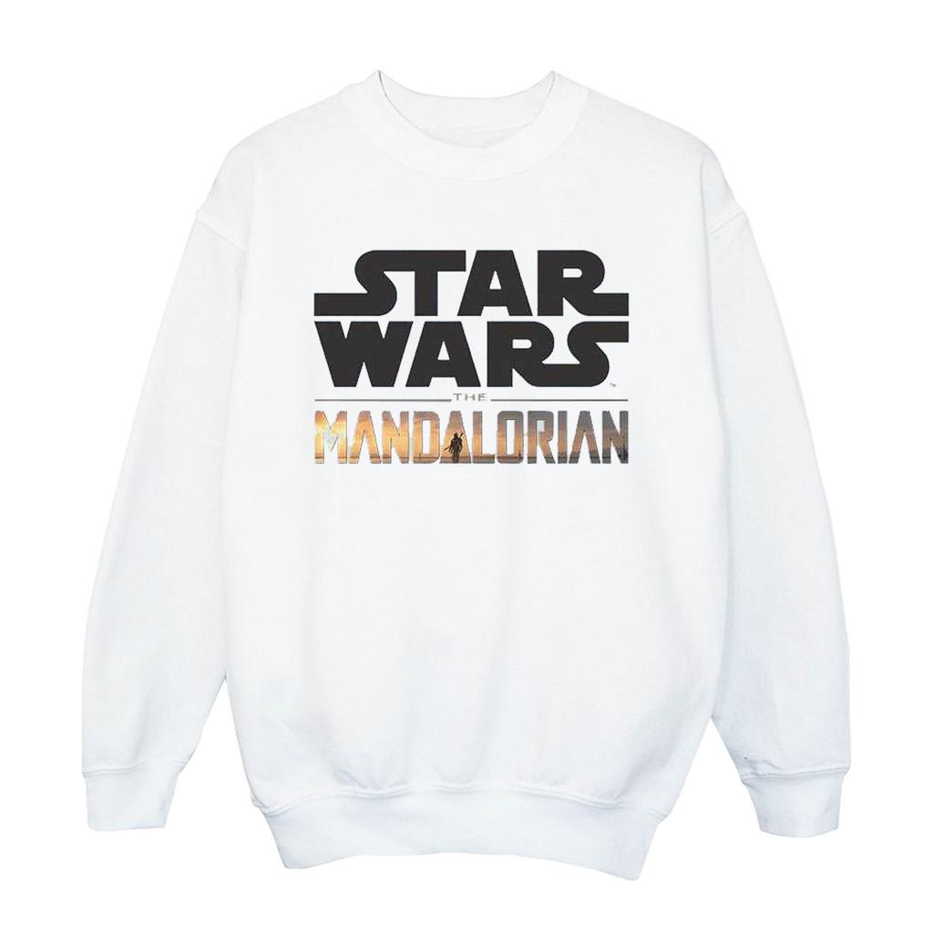 Star Wars Womens/Ladies The Mandalorian Logo Sweatshirt