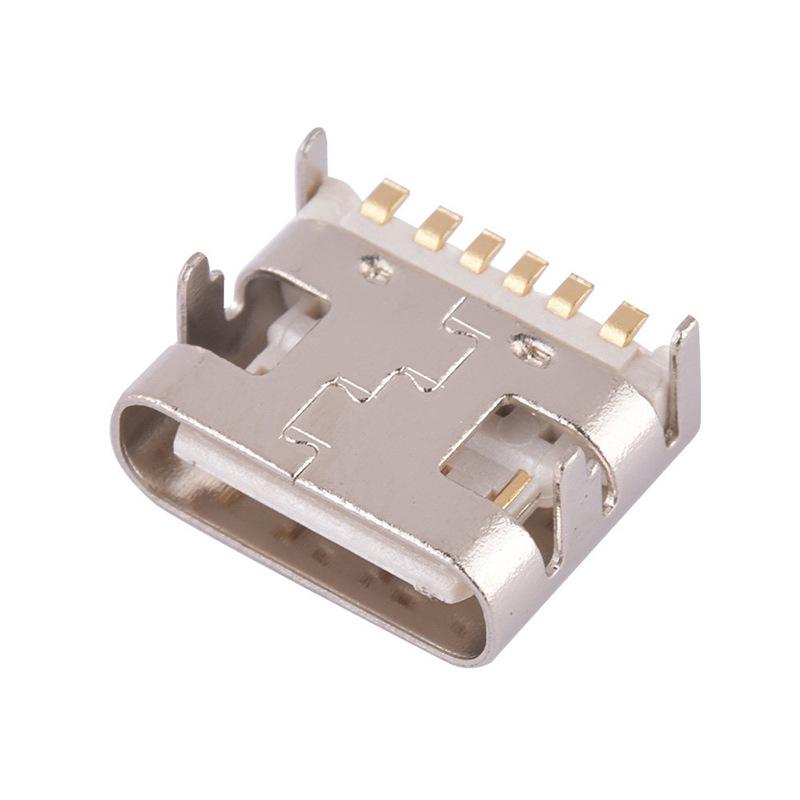 Разъем USB Type-C Female SMD: 2P, 4P, 6P, 16P, 24P Горизонтальный/Вертикальный Разъем Интерфейс Зарядки