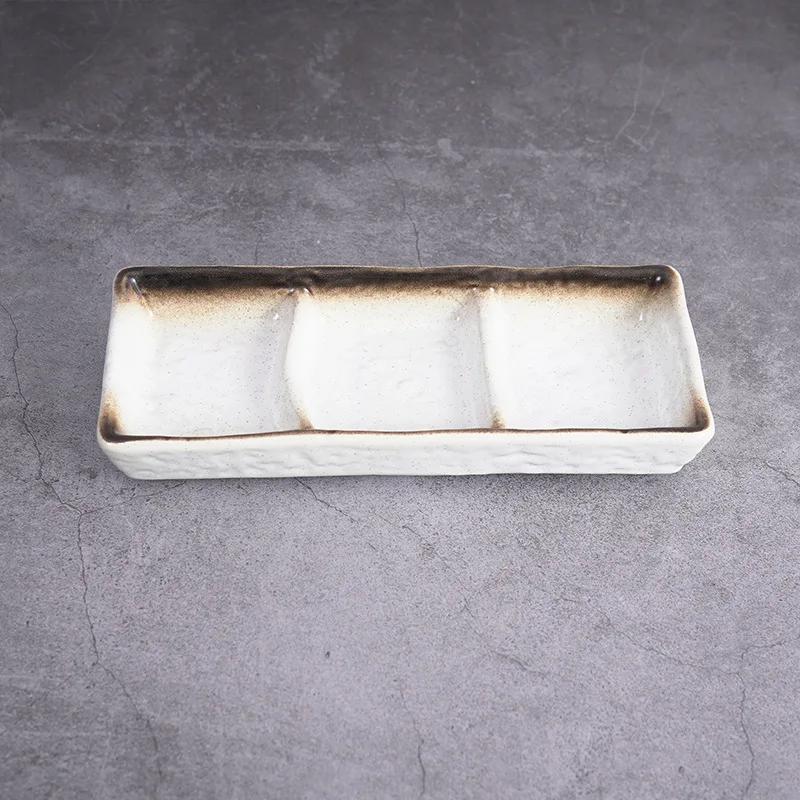 Wei Dish Керамическая маленькая тарелка Японская соусница Бытовая тарелка для макания Креативная тарелка для гарнира Соусница Соусница Уксусница