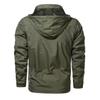 New Spring and Autumn Large Size Jacket Men's Windproof and Waterproof Outdoor Hooded Jacket Men's Jacket