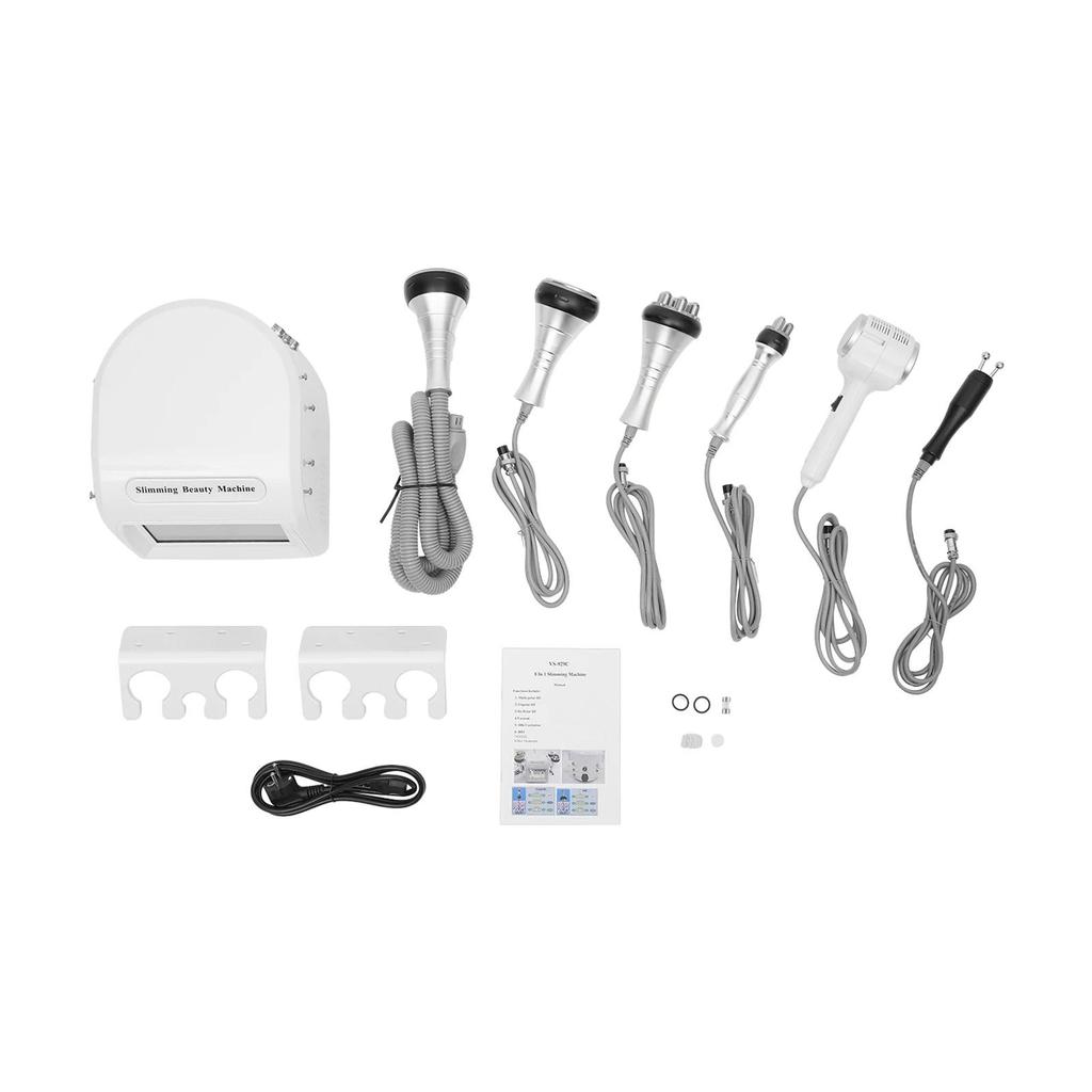 6-in-1 40K Ultrasonic Cavitation Device with Vacuum Lifting - Salon-Grade Body Slimming, Facial Firming & Beauty Machine