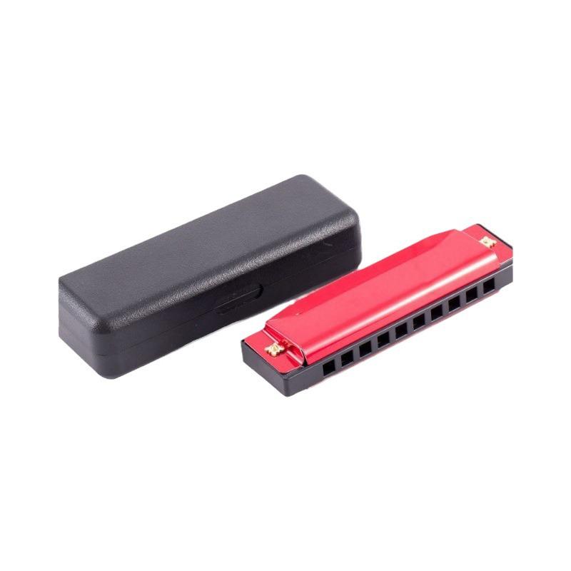 10-луночная титановая губная гармошка: Обучающая игрушка для начинающих для детей и взрослых