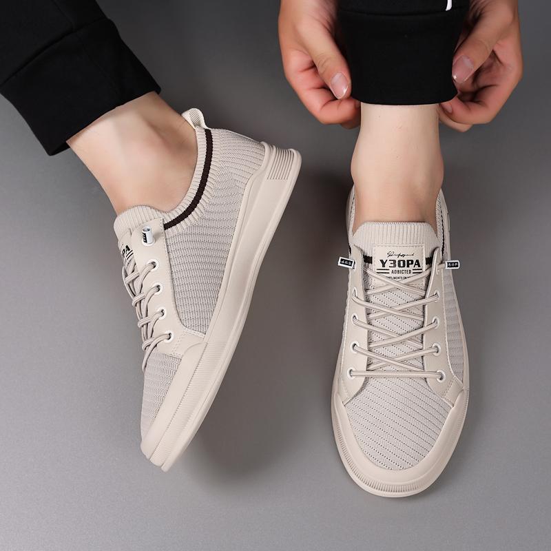 Fashion2024 Summer New Men's Mesh Casual Shoes Breathable Soft Soled Park Walking Shoes Men's Business Simple Work Shoes Anti Slip