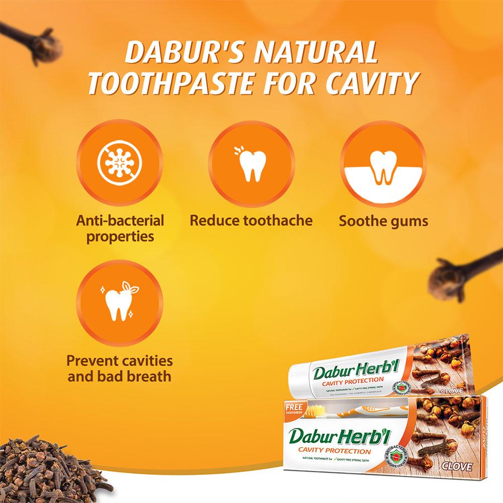 Dabur Herbal Toothpaste Line