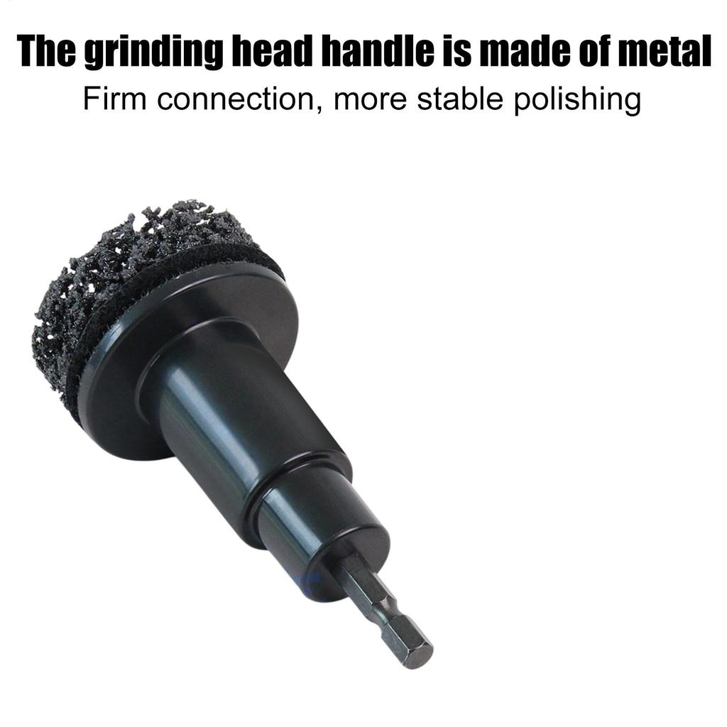 Auto Wheel Hub Brush Cleaning Tool Car Wheel Hub Grinder Rust Grinding Removal Brake Grinding Cleaner Kit Rust Remover Polishing