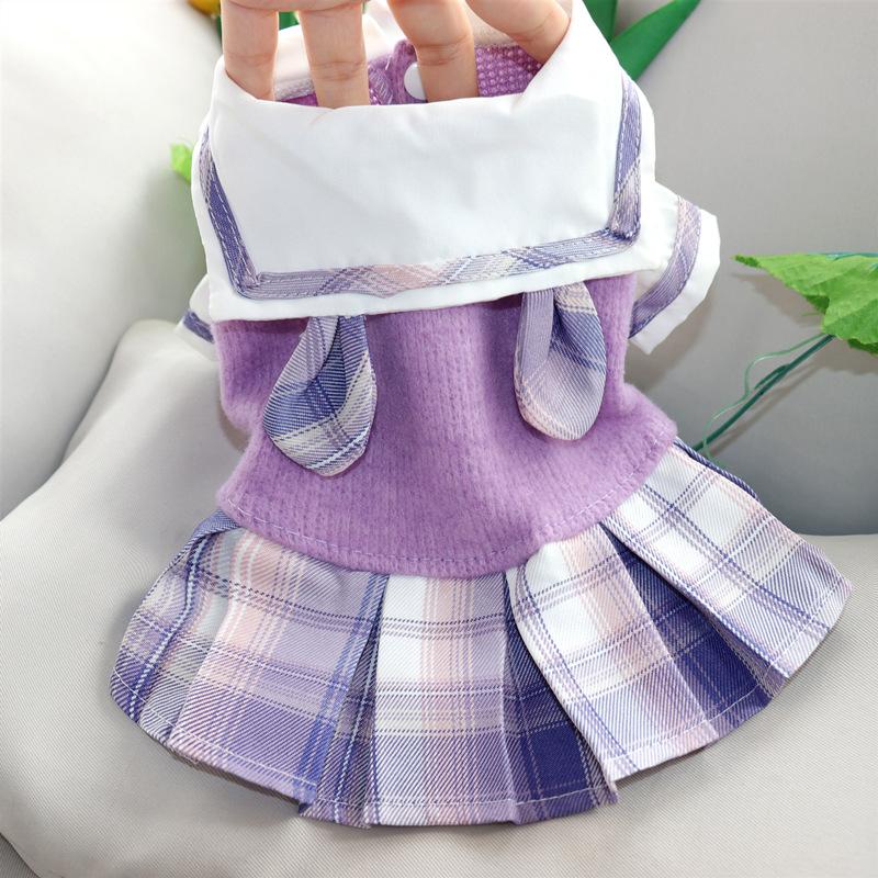 Princess Skirt Puppy Clothes Spring And Autumn Teddy Bichon Pomeranian Schnauzer Small Puppy Pet Autumn And Winter