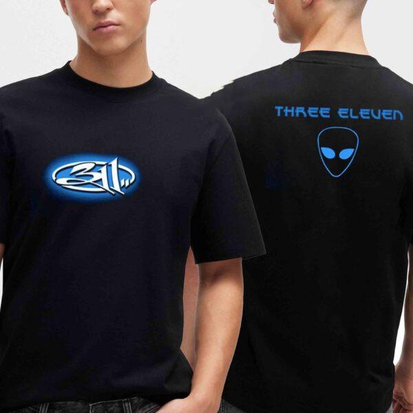 311 Band Album Alien Three Eleven Two Sided T-Shirt Unisex T-Shirt