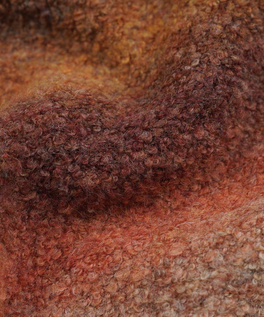 FRIZMWORKS Gradation Boucle Knit _ Sunset