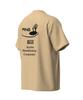 Short Sleeve Printed Up Golf S [Pin Apparel] Men's T-Shirt (Set Compatible) / / 621-4264801 040_Beige