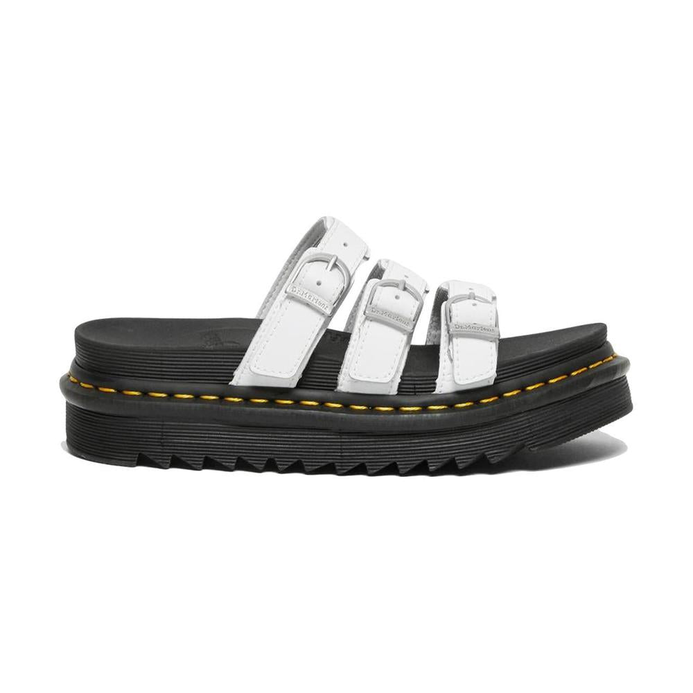 Sandals Dr. Martens White Blaire Slide