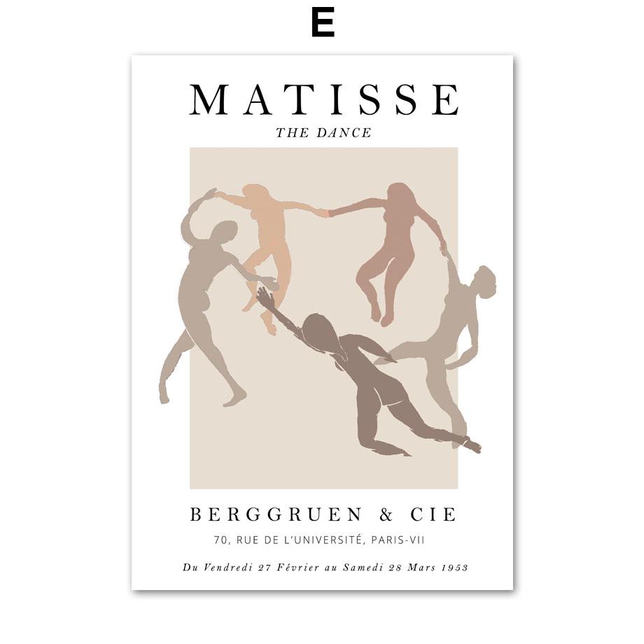 Абстрактные Матисс пышное тело женщина лист растения плакаты на скандинавскую тему и принты настенная живопись на холсте Декор фотографии для гостиной