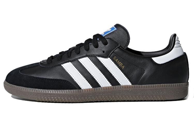 adidas Оригиналы Samba OG Черно-белые с резиновой подошвой B75807