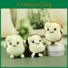 Fun And Adorable Plush Bread Keychain Fluffy Soft Toy Great For Kids Backpacks