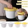 Insulated Lunch Box Microwave Rice Cooker Pastamaker Oven Steamer Heating Bowl Steamer Pot  Kitchen
