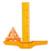 30 шт. Желтые/красные/оранжевые подставки в форме пирамиды Современные/модные подкладки для рисования на открытом воздухе