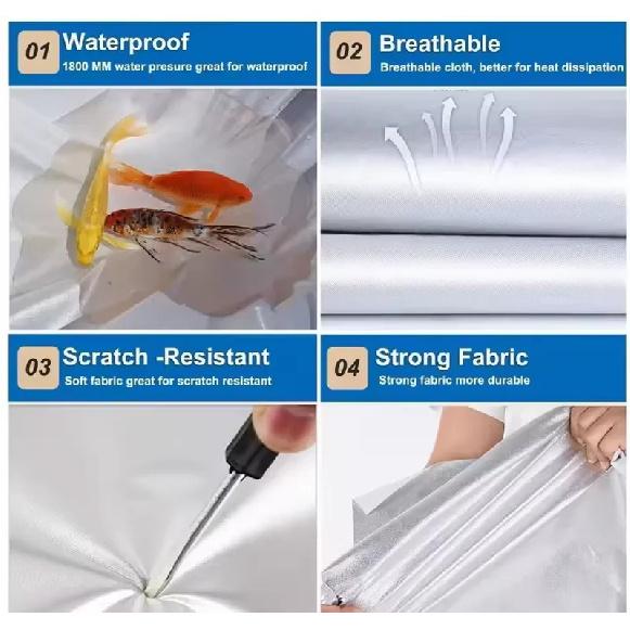 For MG4 EV Car Cover Outdoor Protection Covers Snow Sunshade Waterproof Dustproof Exterior UV Car Accessories