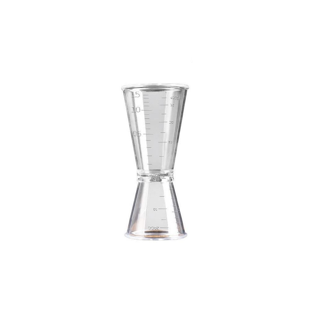 PP Cocktail Shaker 10/20cc Jigger Short New Measuring Jugs