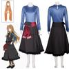 Аниме Spice and Wolf Holo Косплей Horo Косплей Костюм Верхнее Платье Парик