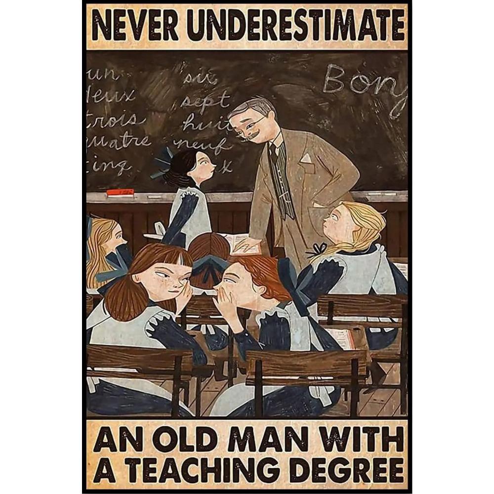 Vintage Metal plaque/Wall Decor, Interior, for Kitchen, Coffee, Bar, Cafe