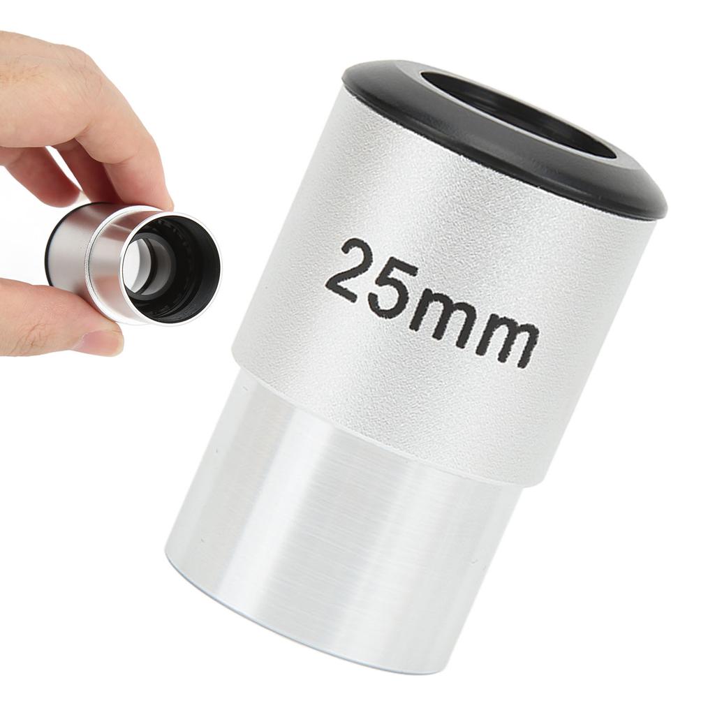 Окуляр телескопа 1,25 дюйма, окуляр с фокусным расстоянием 25 мм, аксессуар для астрономического телескопа для наблюдения Луны, неба, планет