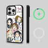Аниме K-ON Девушки Милый Магнитный Чехол Для Телефона Magsafe Для IPhone 17 16 Pro Max 15 Plus 14 13 12 11 Чехол