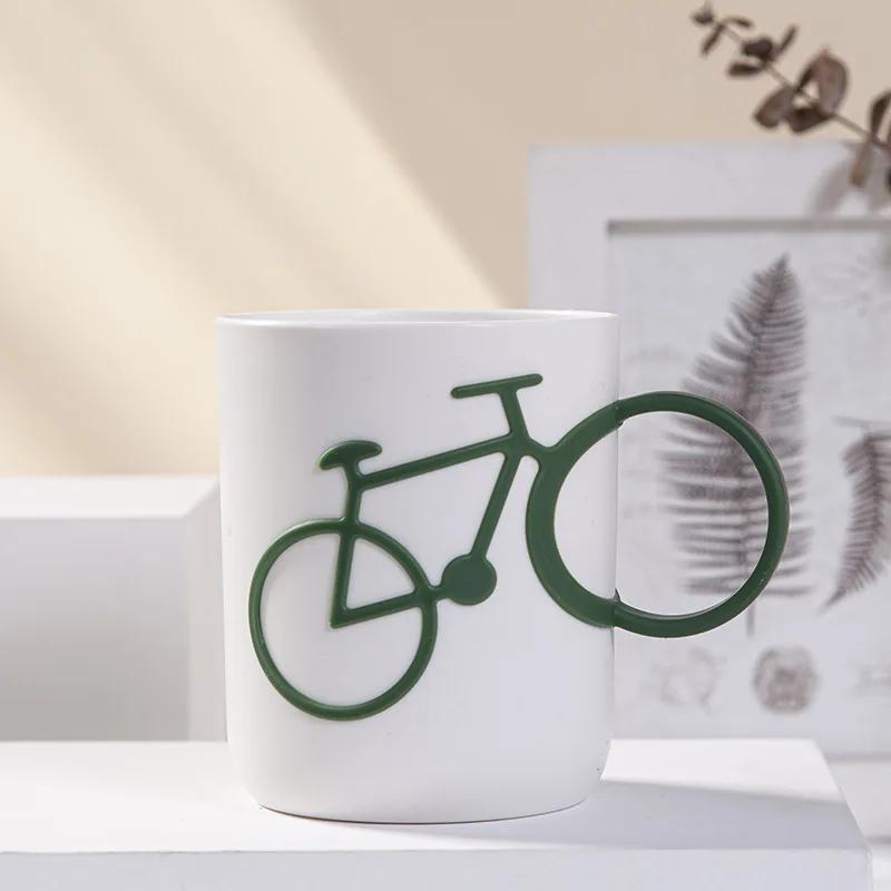 Bicycle Styling Toothbrush Cup Bathroom Supplies Safety PP Cup Toothbrush Holder Gargle Cup Bathroom Decoration Accessories