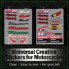 Fashion For Honda Stickers Moto Sticker Auto Body Bumper Windows Motorcycle Laptop Walls Vinyl Decal Car Tuning Accessories TP6