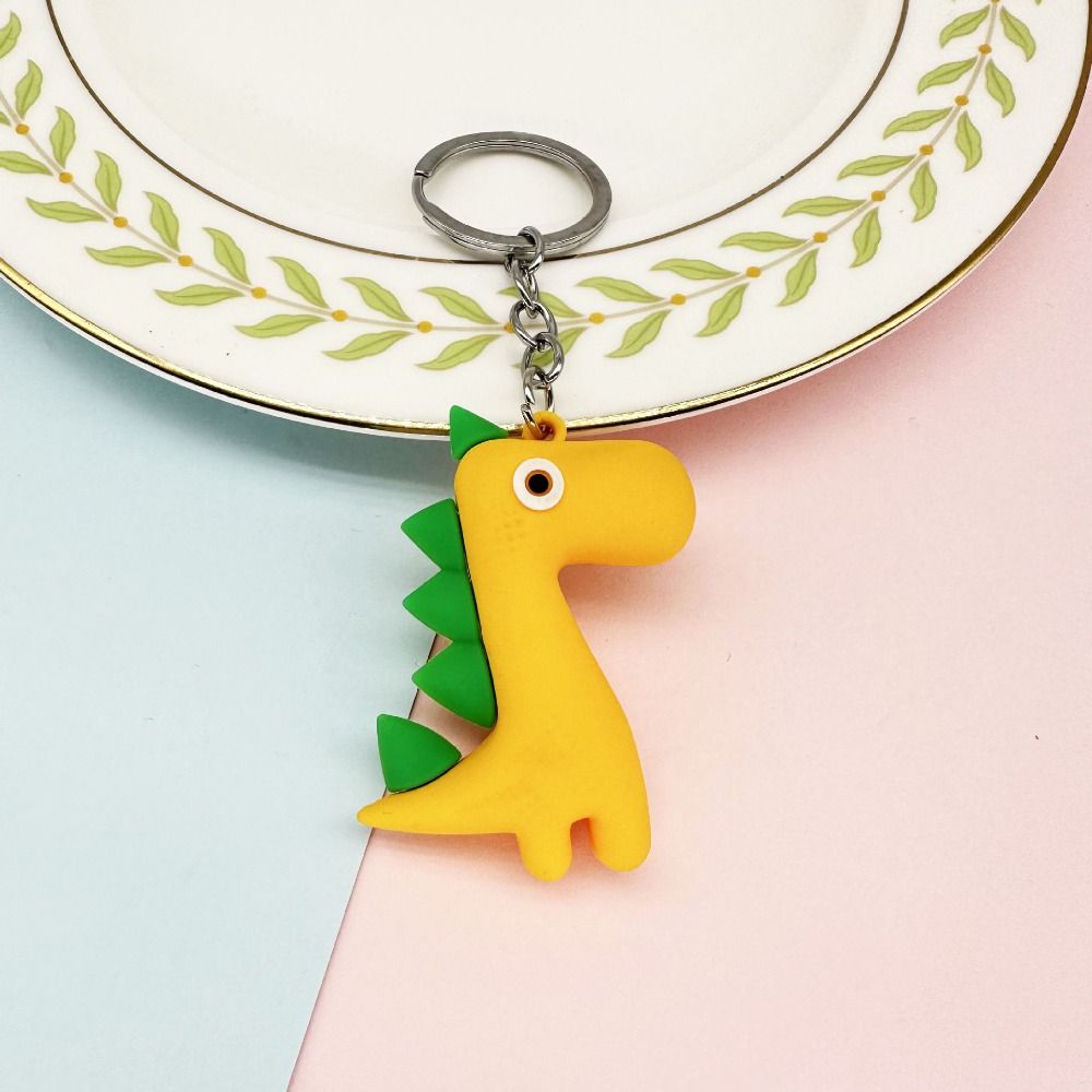 Многофункциональные держатели для ключей с динозаврами в корейском стиле, брелок для ключей с изображением животных, брелок для ключей с героями мультфильмов, сувенирный подарок
