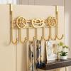 Punch-Free Door Storage Hook Space Saving Hanging Storage Rack Over Door Hooks  Entryway Storage