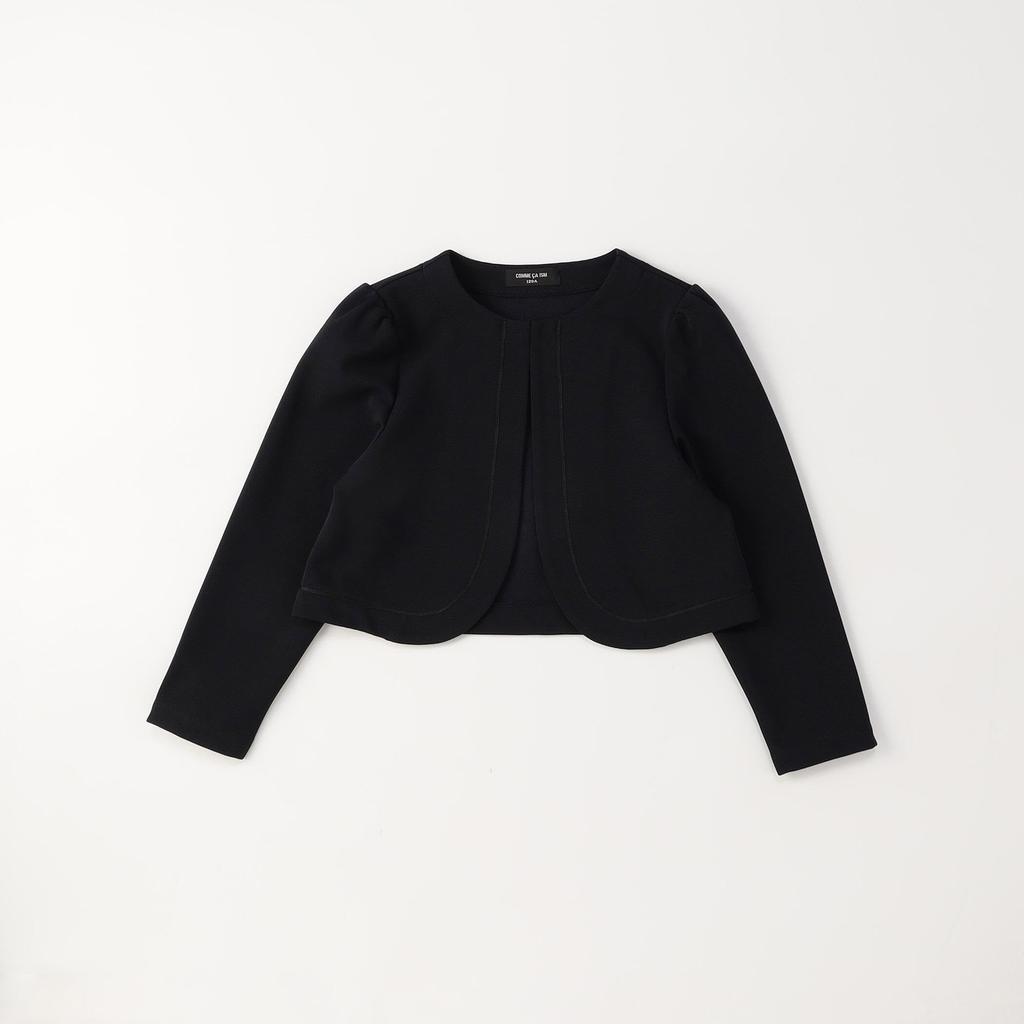 Comme Ca Ism Lace Collar Dress and Bolero Set Size 120cm (Sizes 110-130cm) 98-07OM03-205 Navy,