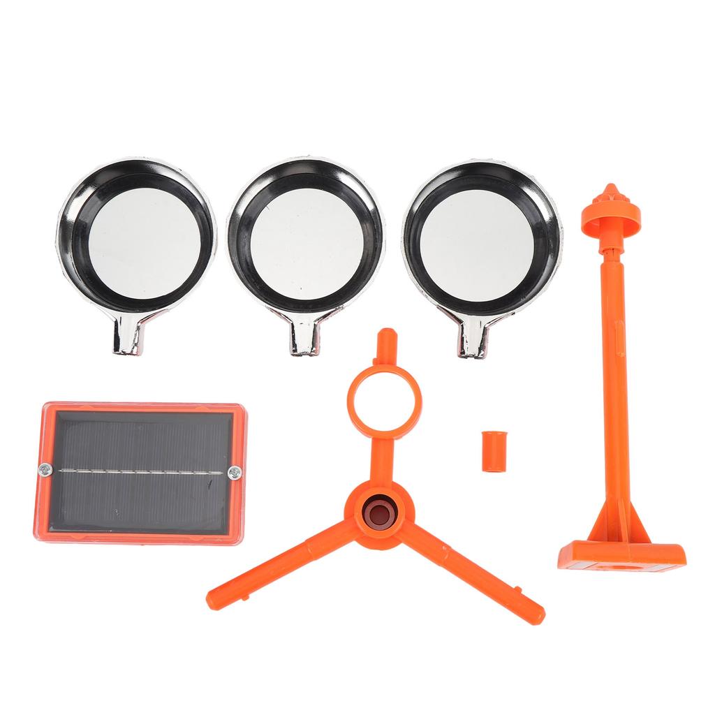 Отпугиватель птиц Светоотражающий 360-градусный Светоотражающий на солнечной батарее Звуковое устройство для отпугивания птиц для сада