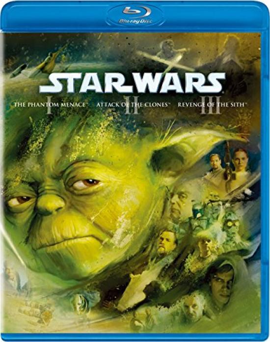 Star Wars Prequel Trilogy Collection Blu-ray (3-Disc Set) [Blu-ray]