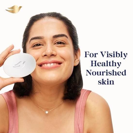 DOVE Cream Beauty Bar - Soft, Smooth, Moisturised Skin, 3x125 G