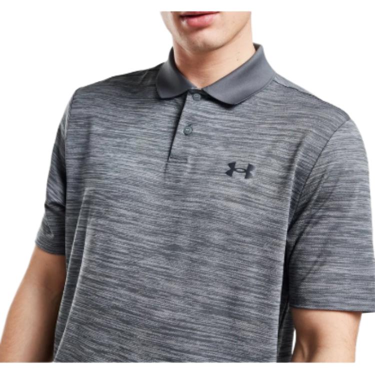 Under Armour Мужская футболка-поло с коротким рукавом, топы, серый 1342080-035