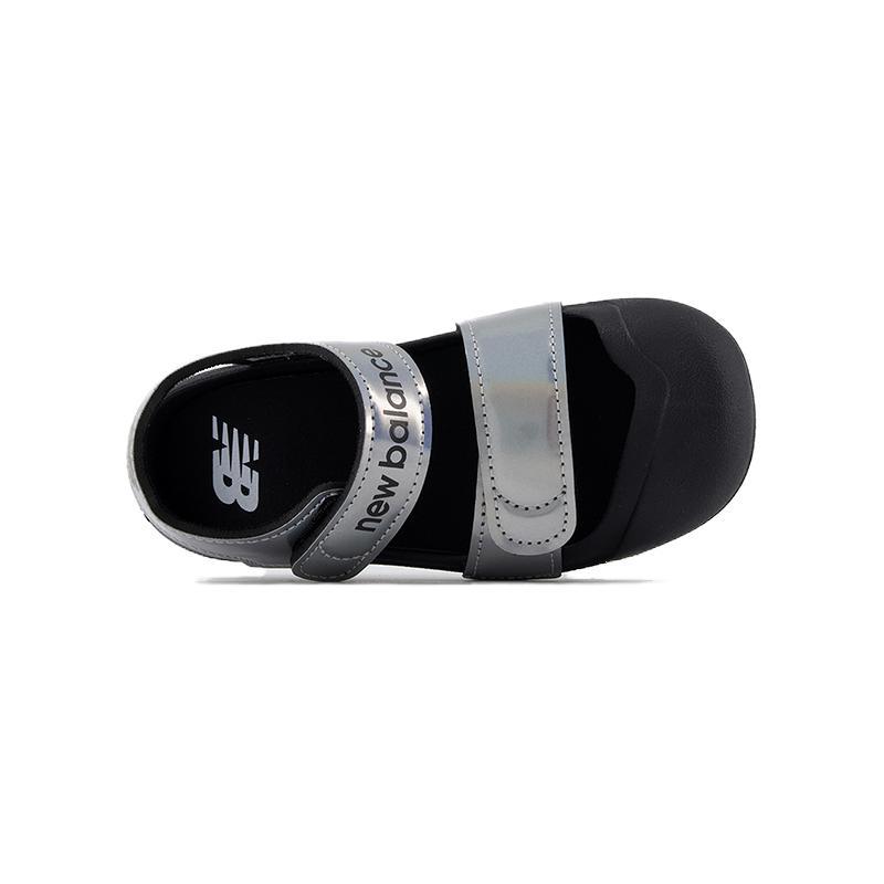 New Balance NB 809 Anti Kick, Abrasion Resistant, And Breathable Low top Toddler Shoes Silver Black Infant And Toddler SIA809J3