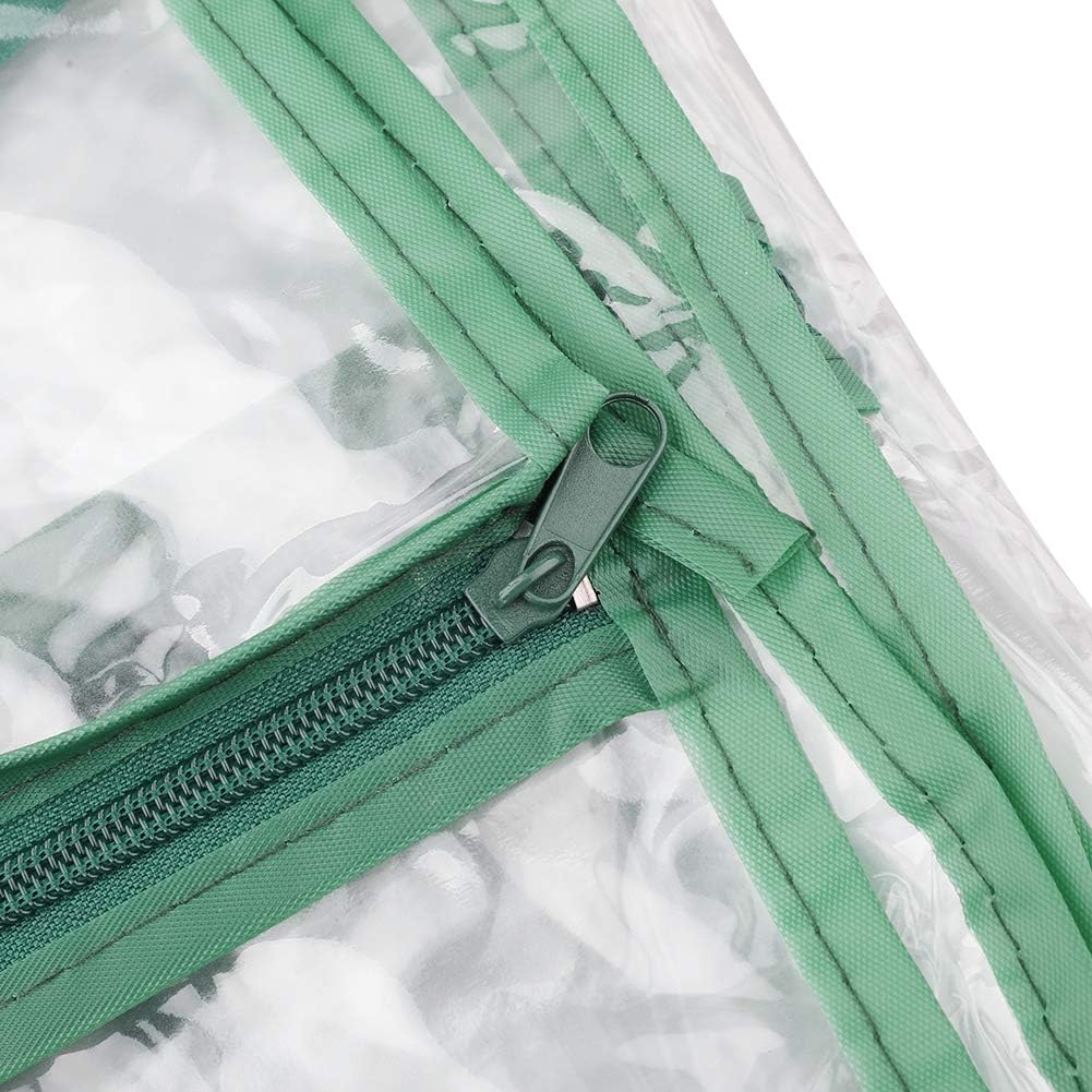 Запасное покрытие для 3-ярусной теплицы, прозрачное водонепроницаемое ПВХ, уличное садовое защитное покрытие для растений для выращивания трав, цветов, овощей (Только