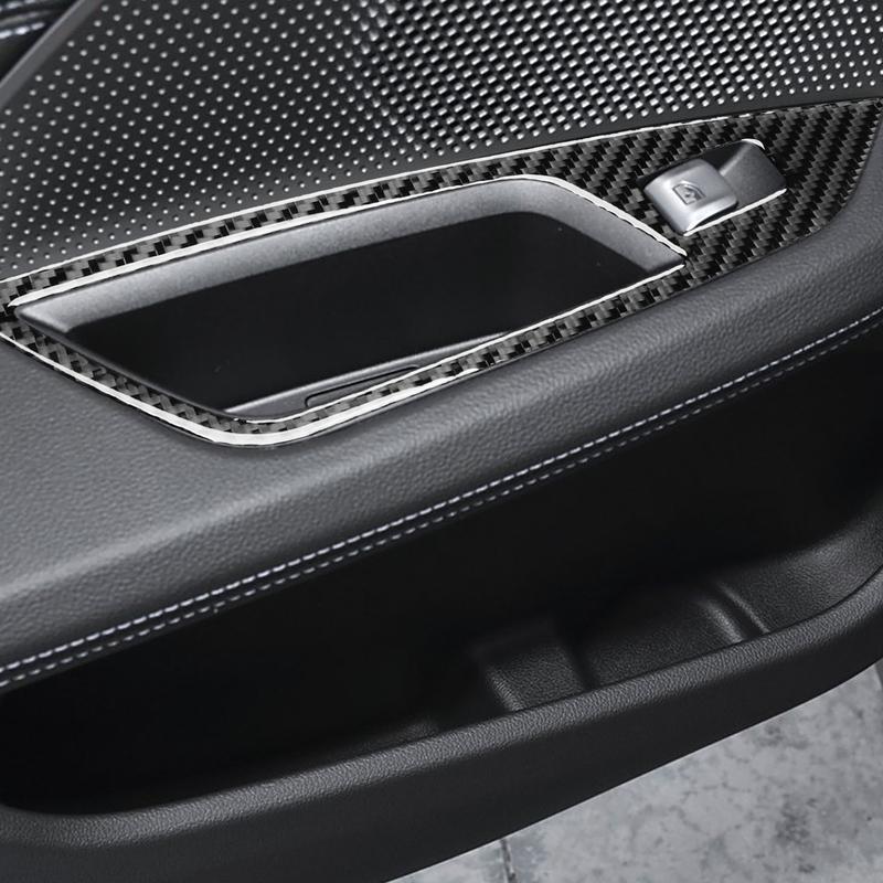 Carbon Fiber Car Accessories Window Lifting Modified Interior Trim Cover Sticker For BMW 4 Series 4 Door G22 G23 G26 -2025