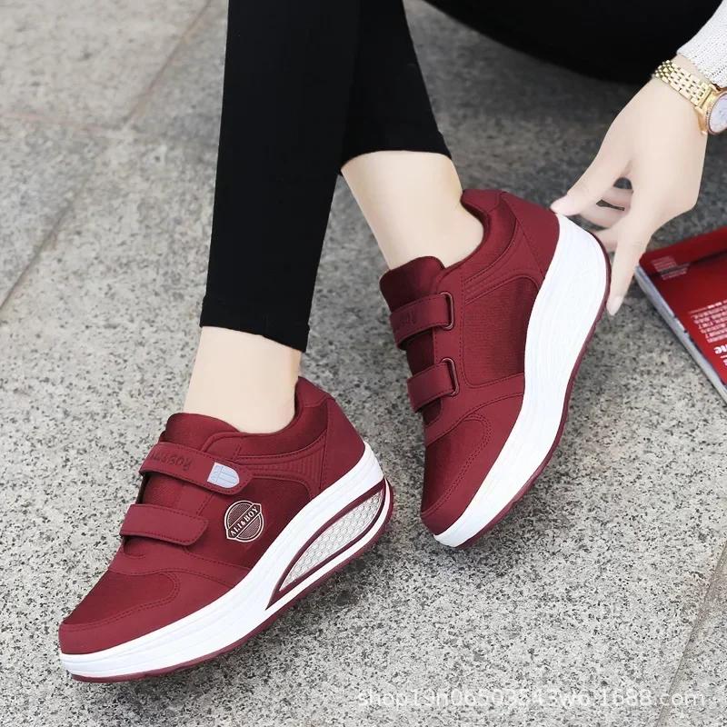 Outdoor Spring Autumn Elderly Casual Sneaker Comfort Breathable Mesh Elderly Shoes Sports Walking Shoes Mother's Day Gifts