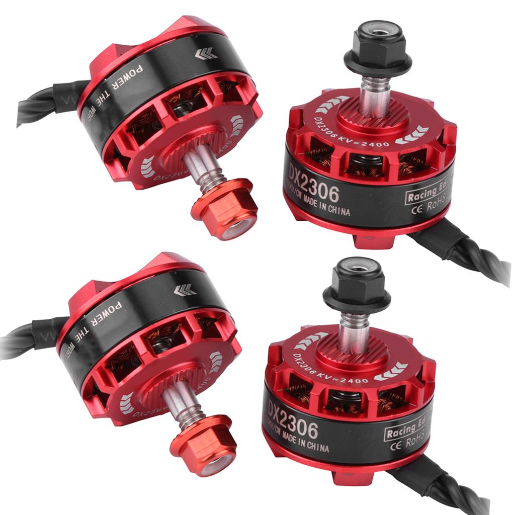 4 шт. DX2306 2400KV 24S бесщеточный двигатель для гоночного дрона X210 X220 250 FPV