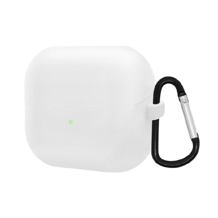 Силиконовый чехол для наушников, защита всего корпуса с карабином, для Buds 3Pro, протектор музыкального оборудования, защитный чехол