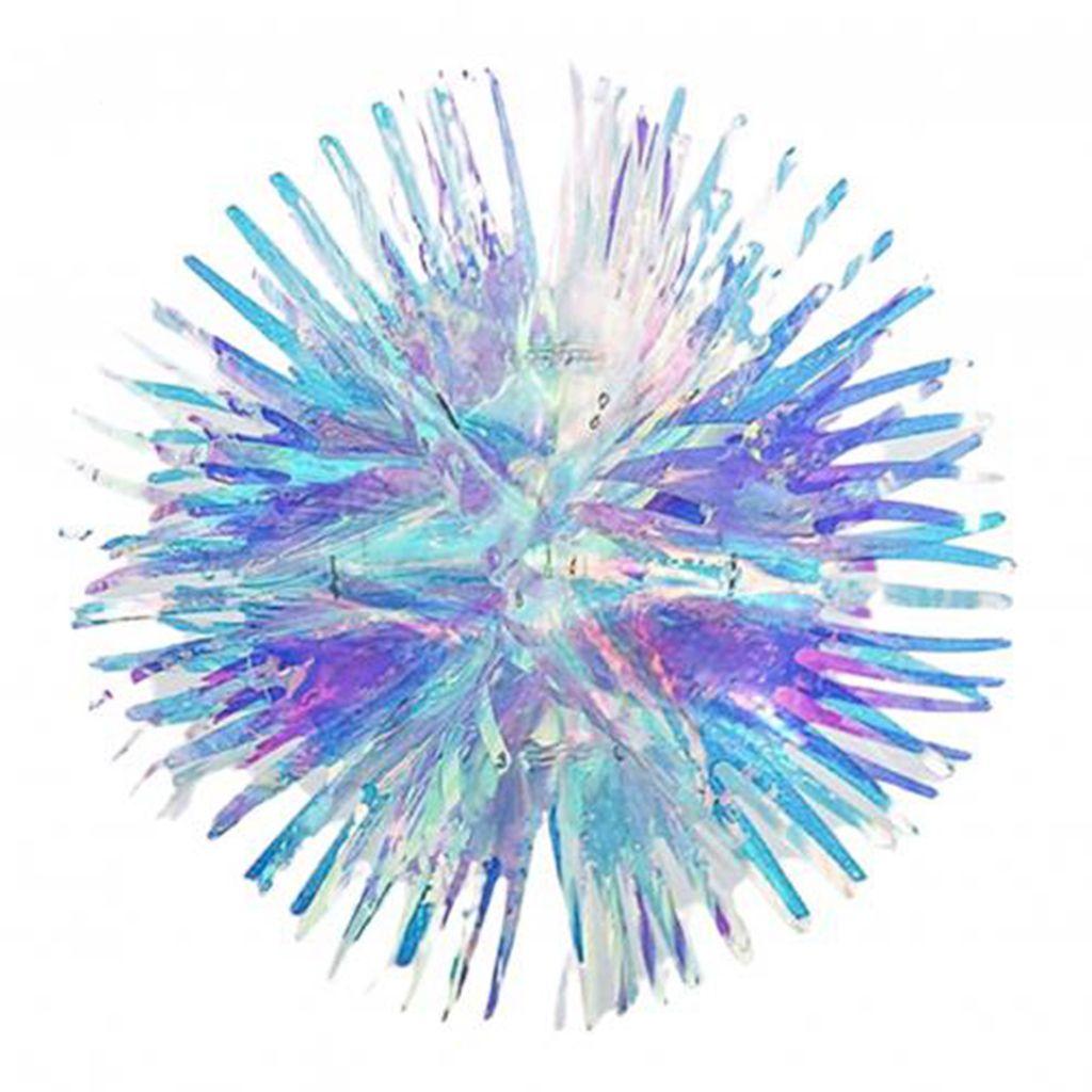 Принадлежности Неоновая пленка Снежинки Подвесные шары Голографический Снежный шар Домашний декор Рождественские украшения