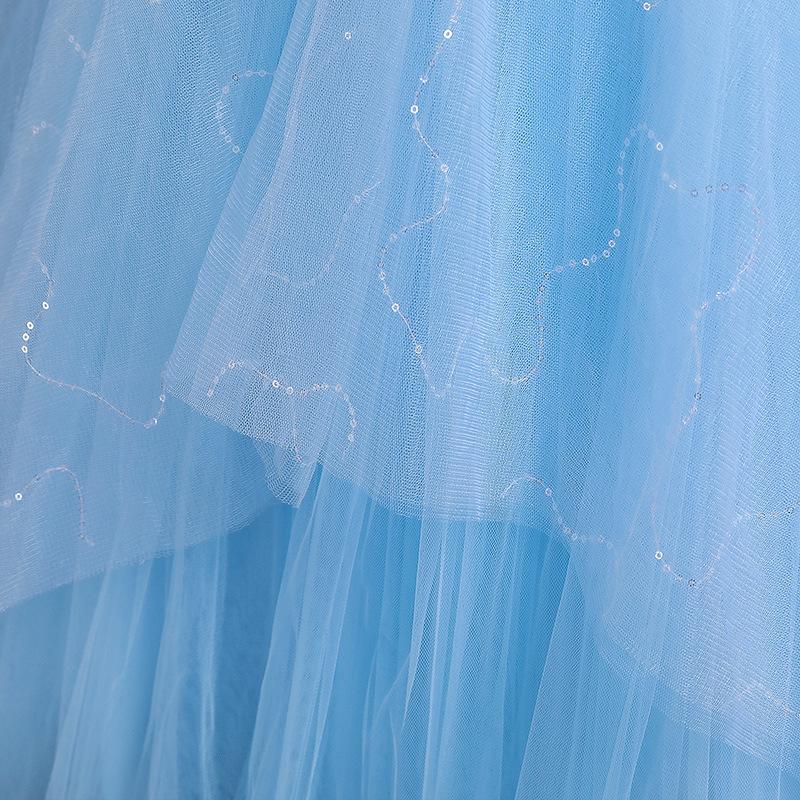 Платье для девочки-цветочницы на свадьбу, детское, из тюля, длинное платье принцессы, платья для танцев для папы и дочери, кружевные вышитые платья для девочек